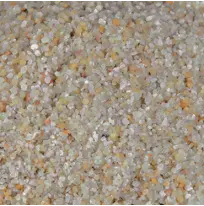 AREIA 25kg : camada filtrante 0,6 a 1,6 mm.