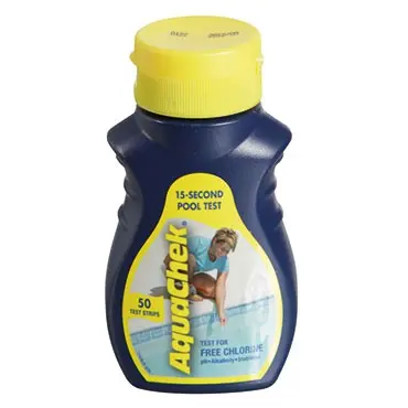 Teste de PH, cloro livre, TAC, ácido cianúrico